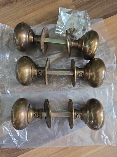 Sets antique brass door - sets,