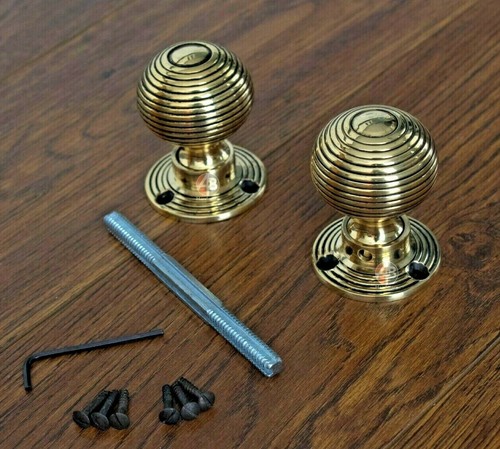 Solid brass door knobs - solid,